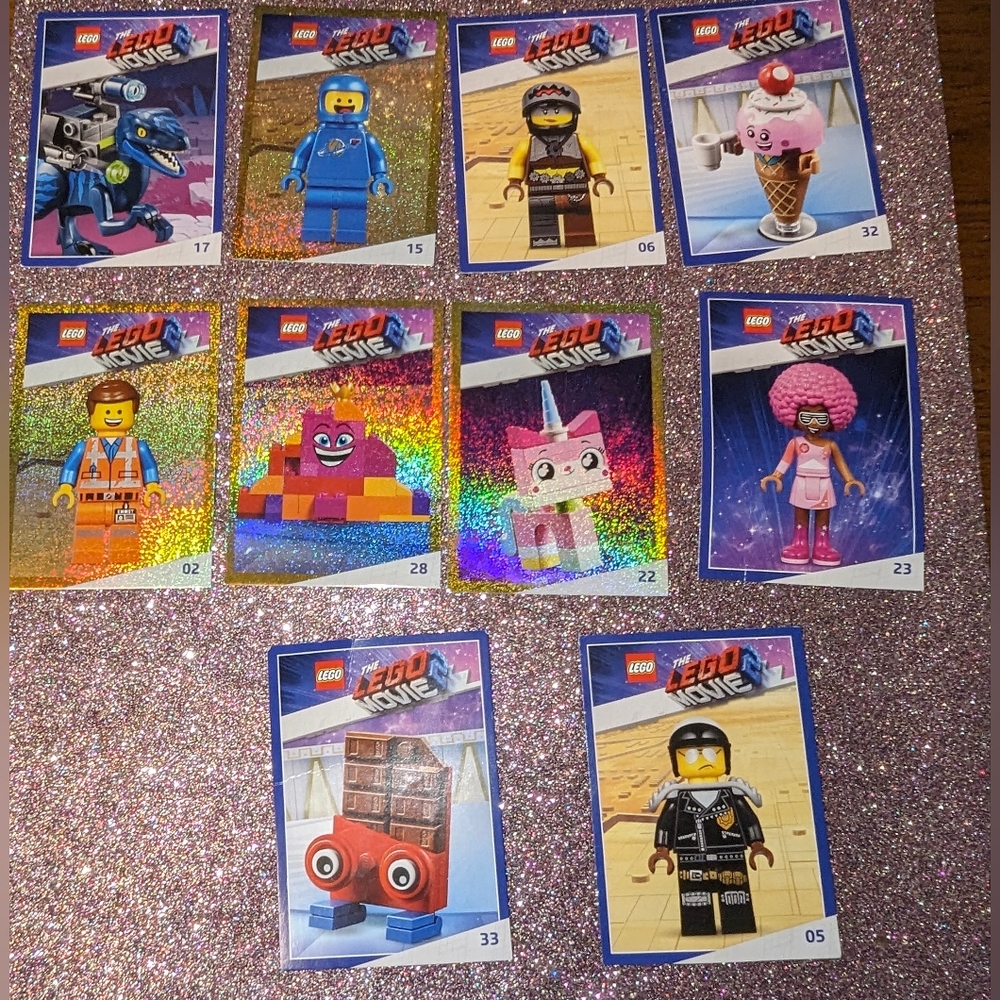 Bundle of Lego Movie Cards 02 15 17